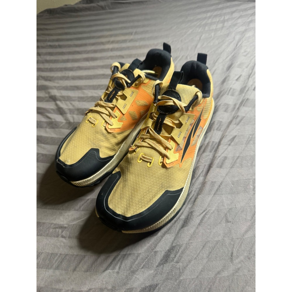 Altra Lone Peak 7 Womens‎ Trail Running Shoes Yellow Orange AL0A7R7G880 US 10.5